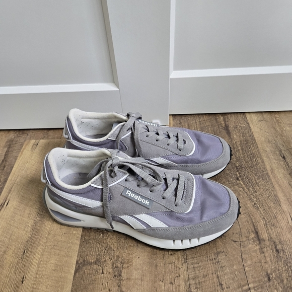 Reebok Mens Size 8 Gray Sneakers - Picture 3 of 11